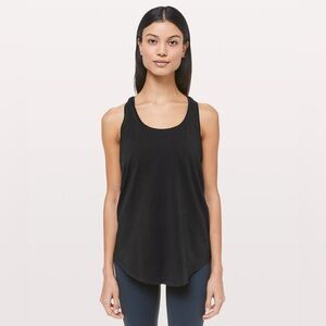 Lululemon Black LOVE TANK Size 8